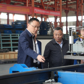 白再兴带队深入企业开展走访服务并调研新质生产力发展