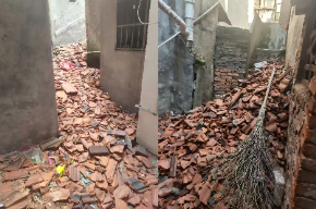 梅溪桥社区：为民办实事 清除玉清观片区陈年建筑垃圾