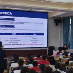 “3.15消费维权 法治同行”——岳阳楼区司法局郭镇司法所开展普法宣传进校园