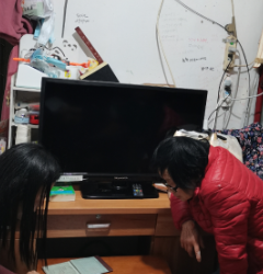 德胜社区：开展低保年检工作