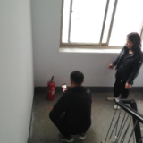 王家河社区开展消防安全隐患排查
