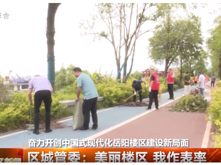 区城管委：美丽楼区 我作表率