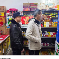 多部门联合执法,烟花爆竹禁放洛王在行动