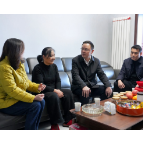 白再兴开展春节前走访慰问活动