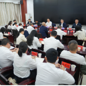 白再兴调研区委统战部工作