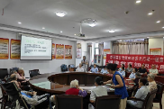 枫桥湖街道社区卫生服务中心走进福利院开展联合义诊讲座活动
