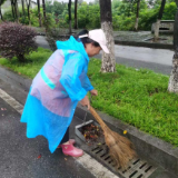 闻“汛”而动 清淤保洁——区环卫中心全力恢复雨后城区市容环境