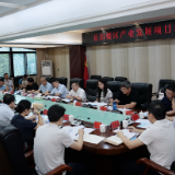 我区召开产业发展项目洽谈会