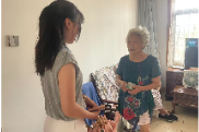 上门认证暖民心 便民服务零距离｜鄢家冲社区为失能老人上门办理养老认证