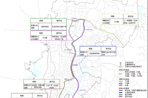 云龙新增4条公交线路，9月1日起实行