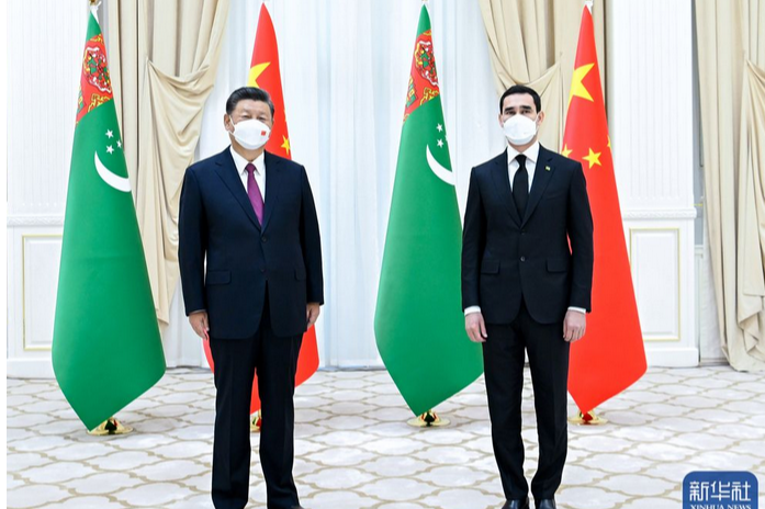 习近平会见土库曼斯坦总统谢尔达尔·别尔德穆哈梅多夫