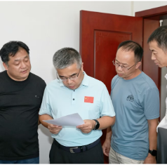向青松赴东富镇:走访调研待复工复产烟花鞭炮企业