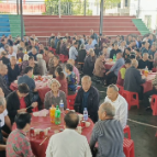 【新时代文明实践在醴陵】氽溪村496位老人齐聚“长寿宴”