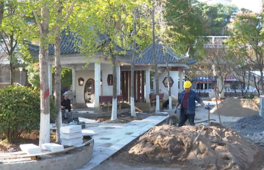 休闲娱乐又一好去处！车顿桥游园微公园预计11月底完工