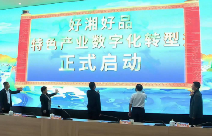 “好湘好品”1688产业带数字化名片推广活动在醴启动