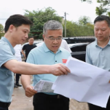 向青松率队赴仙岳山街道督导调研民生项目建设