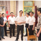 王利波看望慰问少年儿童、高三教师团队，同时督导调研“三考”考点准备、校园安全等工作