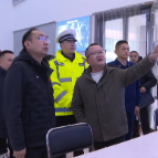 蒋长富率队赴西乡片，调研督导应对雨雪冰冻天气准备工作