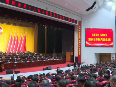 【醴陵两会·现场直击】醴陵市第十八届人民代表大会第一次会议举行第二次全体会议 向青松 蒋长富 贺小玲 唐军全 李小冬 钟碧武出席