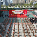 醴陵各界欢送新兵，蒋长富出席并致辞勉励