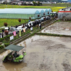 【人勤春来早】田间“科技范” 春耕“加速度”  株洲水稻机育机插机抛演示会在醴举行