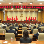 【全力推动“三个走在前”·项目攻坚增效年】醴陵召开重点项目一季度讲评暨二季度工作部署会，王利波讲话，蒋长富主持，贺小玲、廖胜云参加