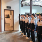 【新时代文明实践在醴陵】缅怀革命先辈 传承红色基因：榬木岭中学开展清明祭扫活动