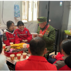 【新时代文明实践在醴陵】“情暖老兵显担当 爱润童心传温情”志愿服务活动举行