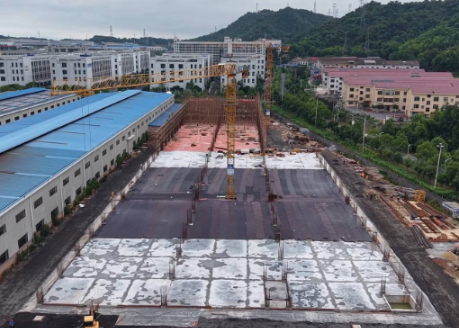 【项目攻坚增效年】 时代金属智能制造车间建设加速推进 预计明年10月正式投产 年产值可达2亿元
