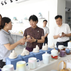 【对外开放突破提效年】省委外事办主任郭宁来醴调研陶瓷产业，唐军全参加