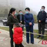 杨志慧督导区域全员核酸检测应急演练工作