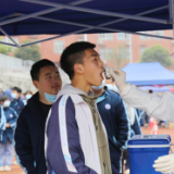 保靖县思源实验学校开展全员核酸检测应急演练