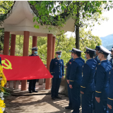 保靖县消防救援大队组织开展“缅怀英勇先烈,弘扬革命精神”祭奠活动