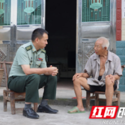 八一慰问正当时—保靖县人武部走访慰问现役、退役军人