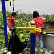 文明新风润湘西，文明创建我参与 | 保靖法院组织干警开展创卫清扫志愿服务活动