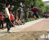 保靖县岳阳学校举行第8届田径运动会