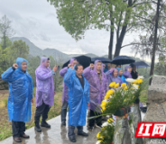 保靖县迁陵镇:开展“缅怀革命先烈,传承红色基因”清明祭英烈主题党日活动