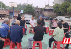 保靖县普戎镇:院坝会上传精神 红色基因永相续