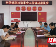 民盟湘西州委会专职副主委、湘西州供销联社监事会主任向海军来保靖考察调研