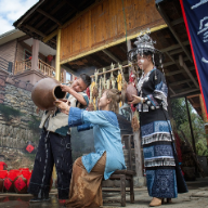 美图来袭!中国村厨村艺大晒湘西晒场激情开晒