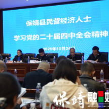 保靖县工商联召开十二届五次执委会 聚力赋能民营经济高质量发展