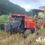 保靖:机械化技术创新 田间秸秆变身绿色财富