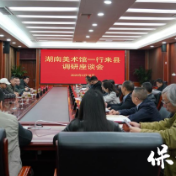 湖南美术馆分馆建设工作调研座谈会举行