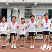 保靖县毛沟小学女足在湘西州首届青少年三大球比赛中荣获小学女子足球冠军