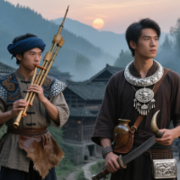 吕洞山苗族故事:古奇古宝(节选)