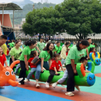 “龙舟跃童心·粽香润成长”——保靖县岳阳幼儿园:萌娃解锁“双节”新玩法