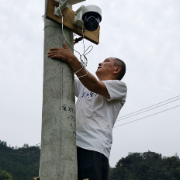 保靖县普戎镇: “隔空”守护,智能摄像头当起“电子河长”