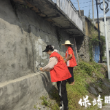 保靖县长潭河乡:“志愿红”扮靓集镇颜