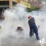 保靖县城区公共区域开展第二轮病媒生物防治夏季集中消杀行动