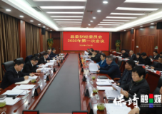 周建武主持召开县委财经委员会2025年第一次会议:干字当头,干在实处,打好突破之年攻坚战